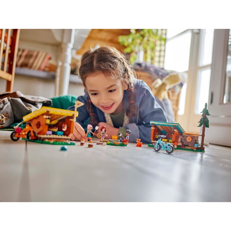 Blocks LEGO FRIENDS 42624 Adventure Camp Cozy Cabins Blocks LEGO FRIENDS 42624 Adventure Camp Cozy Cabins