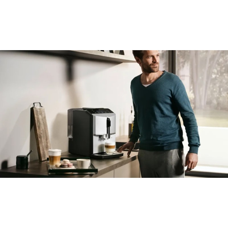 Siemens TF303E01 EQ300 espresso machine (silver; 1300W)