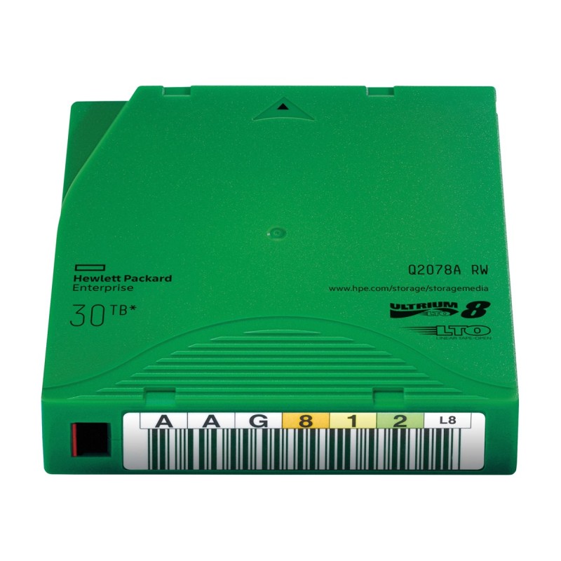 HPE LTO-8 Ultrium 30TB RW Data Tape HPE LTO-8 Ultrium 30TB RW Data Tape