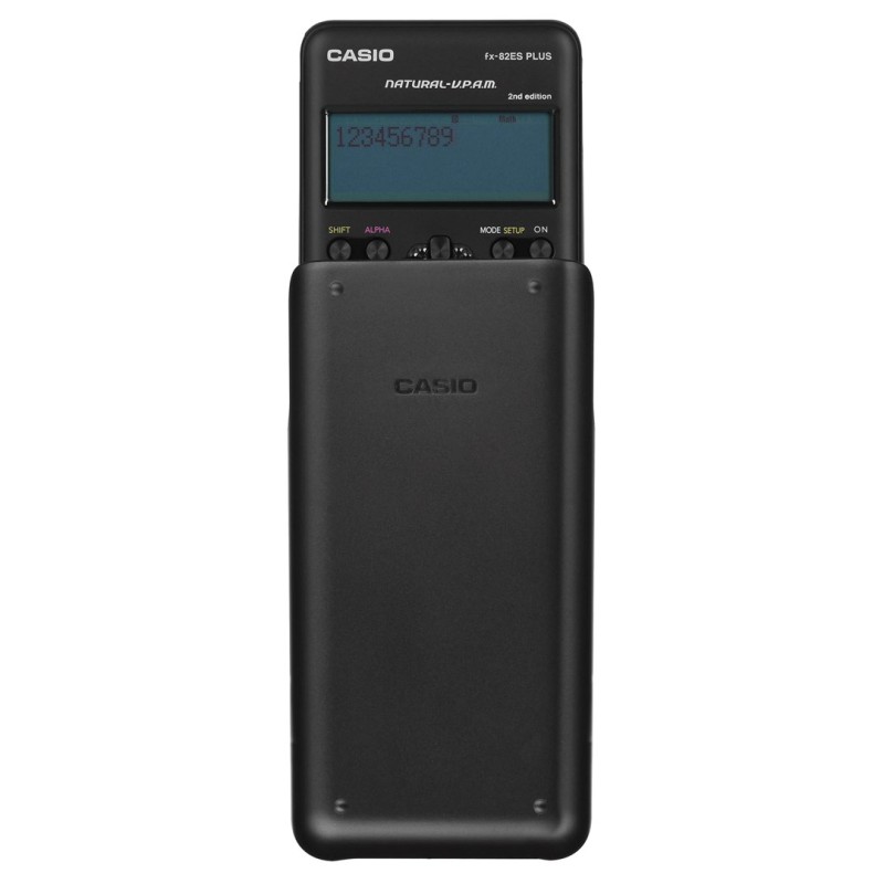CASIO FX-82ESPLUS-2 CALCULATOR SCIENTIFIC, 252 FUNCTIONS, 77X162MM, BLACK, BOX CASIO FX-82ESPLUS-2 CALCULATOR SCIENTIFIC, 252 FUNCTIONS, 77X162MM, BLACK, BOX
