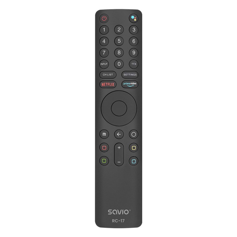 Savio SAVPILOTRC17 XIAOMI remote control IR/Bluetooth TV Press buttons Savio SAVPILOTRC17 XIAOMI remote control IR/Bluetooth TV Press buttons