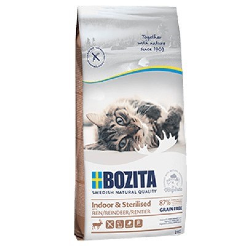 Bozita Indoor&Sterilised Grain free Reindeer 10kg Bozita Indoor&Sterilised Grain free Reindeer 10kg