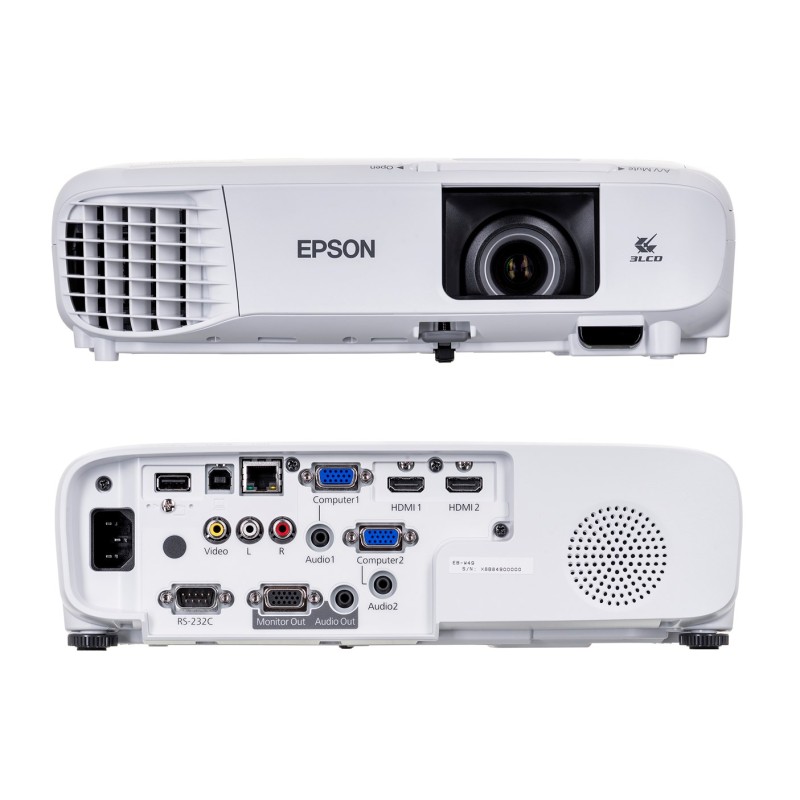 Epson EB-W49 data projector Desktop projector 3800 ANSI lumens 3LCD WXGA (1280x800) White Epson EB-W49 data projector Desktop projector 3800 ANSI lumens 3LCD WXGA (1280x800) White