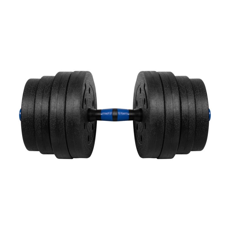 REBEL ACTIVE Hantle bitumiczne regulowane z łącznikiem 2x15 kg REBEL ACTIVE Hantle bitumiczne regulowane z łącznikiem 2x15 kg