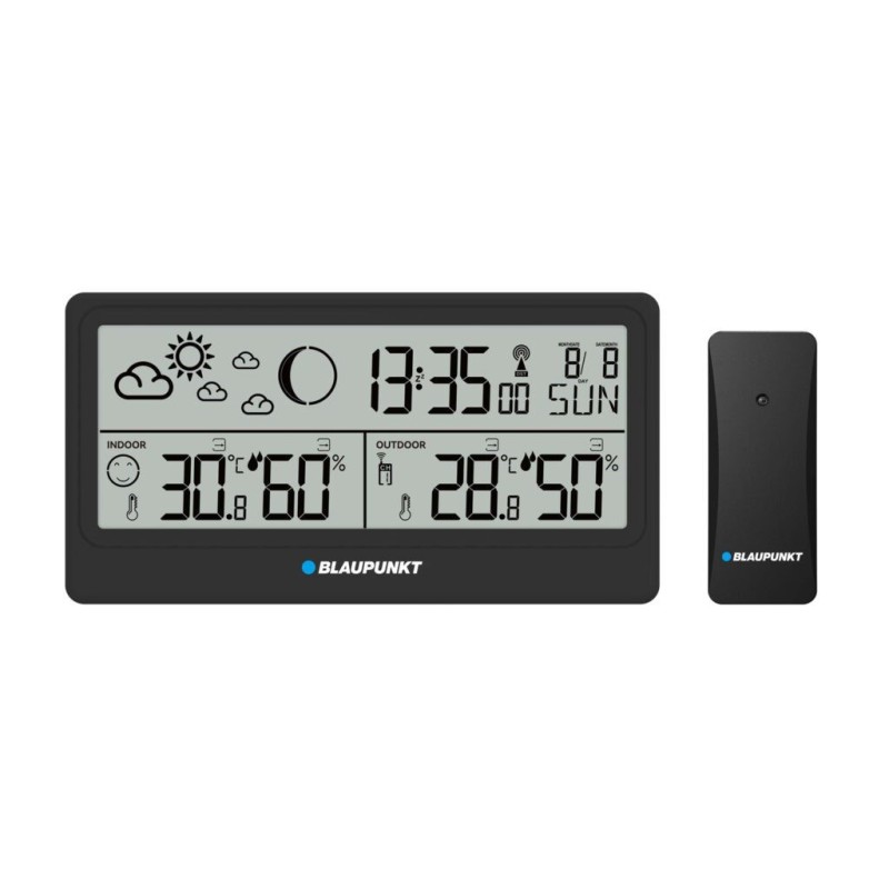 Blaupunkt weather station WS20BK black Blaupunkt weather station WS20BK black
