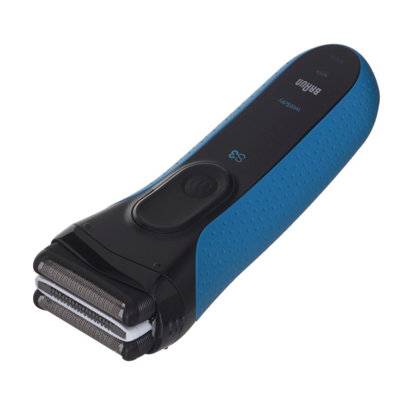 Braun Series 3 3040s Foil shaver Trimmer Black, Blue Braun Series 3 3040s Foil shaver Trimmer Black, Blue