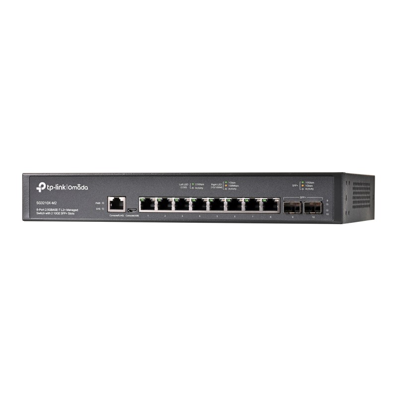 TP-Link Omada 8-Port 2.5G L2+ Managed Switch TP-Link Omada 8-Port 2.5G L2+ Managed Switch