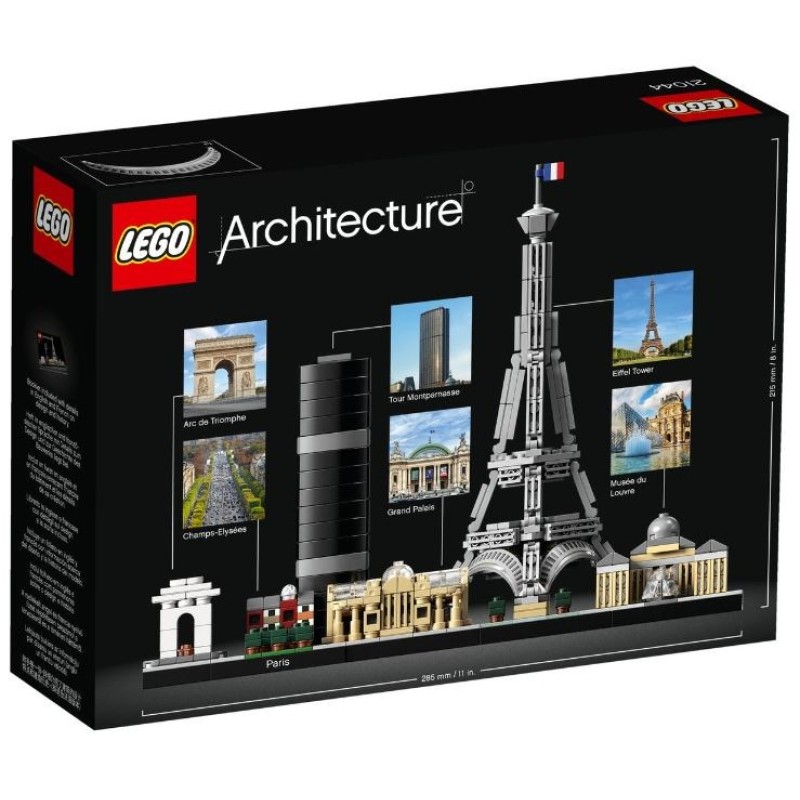 LEGO ARCHITECTURE 21044 PARIS LEGO ARCHITECTURE 21044 PARIS