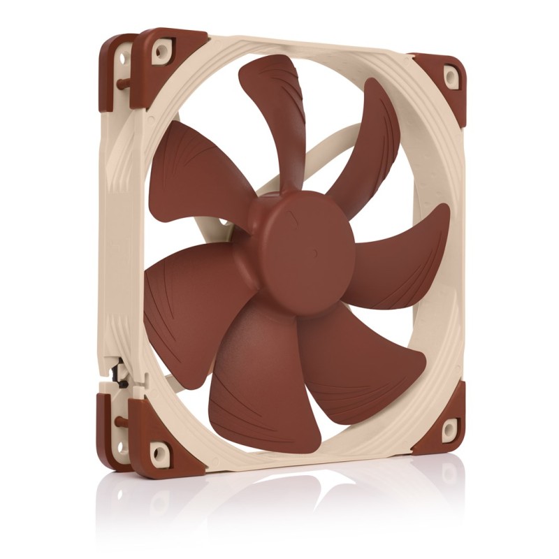 Noctua NF-A14 Computer case Fan 14 cm Beige, Brown