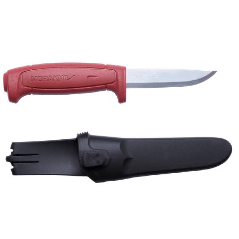 Nóż Morakniv BASIC 511 - Carbon Steel - Czerwony Nóż Morakniv BASIC 511 - Carbon Steel - Czerwony