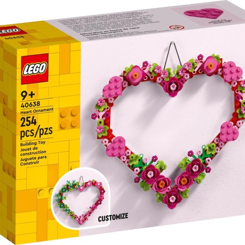 LEGO 40638 HEART ORNAMENT LEGO 40638 HEART ORNAMENT