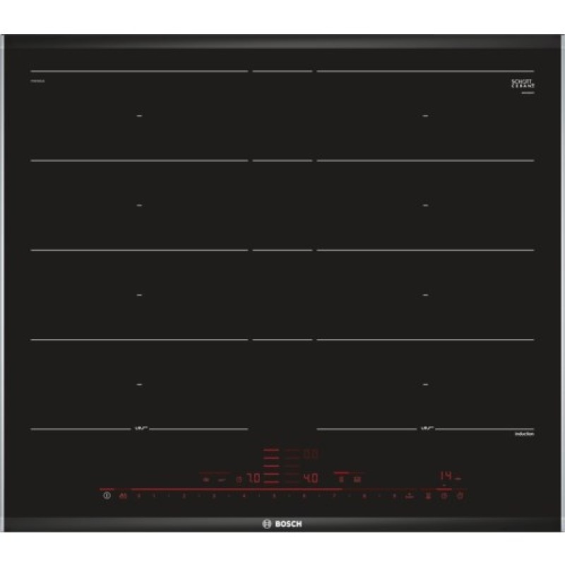 Bosch Serie 8 PXY675DC1E hob Black Built-in Zone induction hob 4 zone(s)