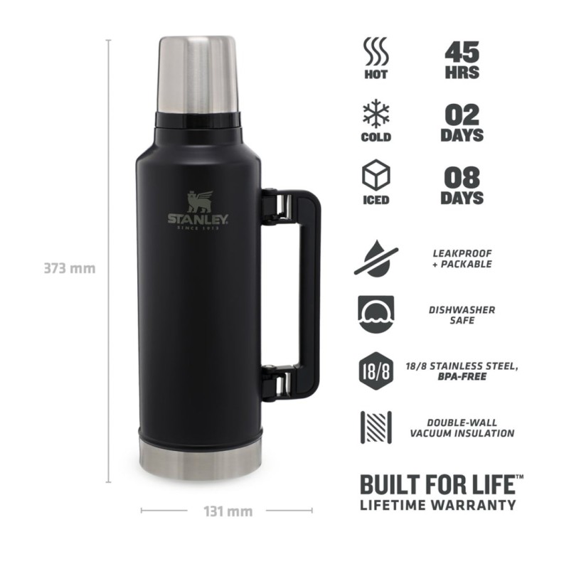 Stanley 10-07934-004 vacuum flask 1.9 L Black Stanley 10-07934-004 vacuum flask 1.9 L Black