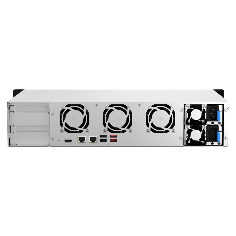 QNAP TS-864EU-RP-8G NAS/storage server Rack (2U) Ethernet LAN Black QNAP TS-864EU-RP-8G NAS/storage server Rack (2U) Ethernet LAN Black