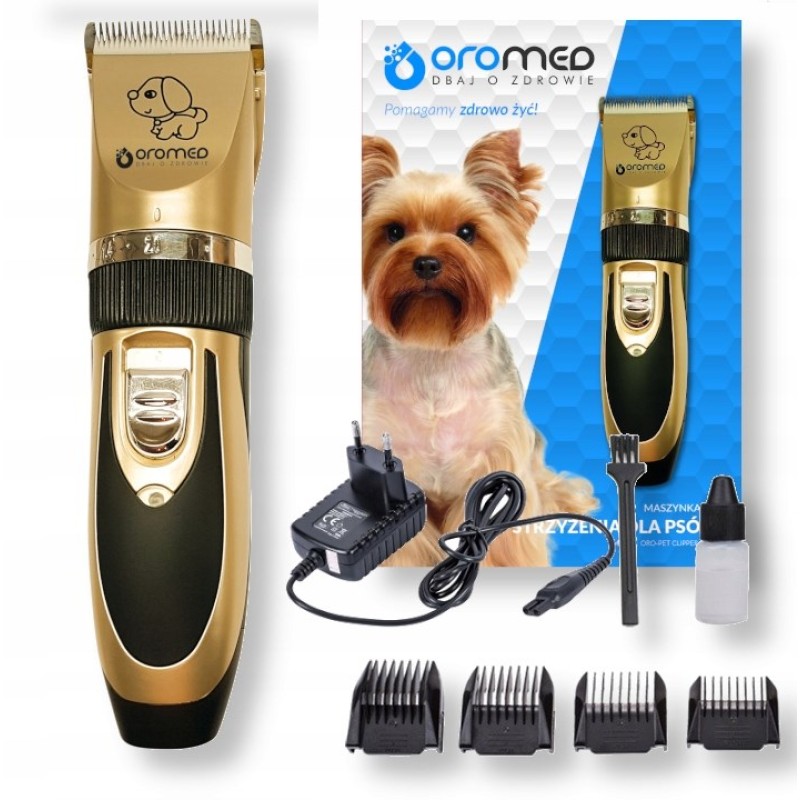 Oromed ORO-PET CLIPPER GOLD pet hair clipper Oromed ORO-PET CLIPPER GOLD pet hair clipper