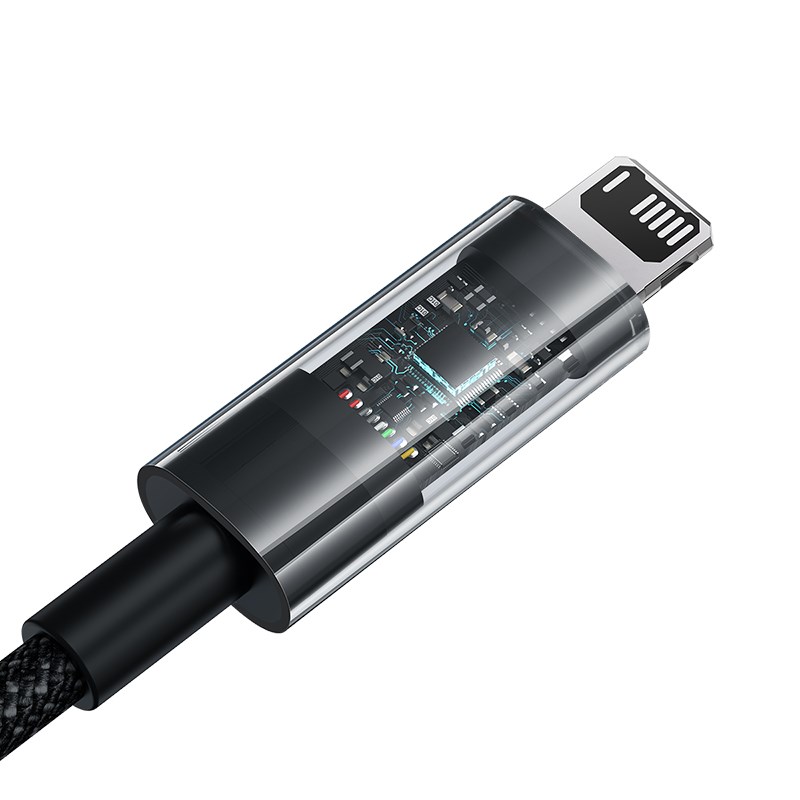 Baseus Gem USB to IP 2.4A fast charging cable 2 m Black Baseus Gem USB to IP 2.4A fast charging cable 2 m Black