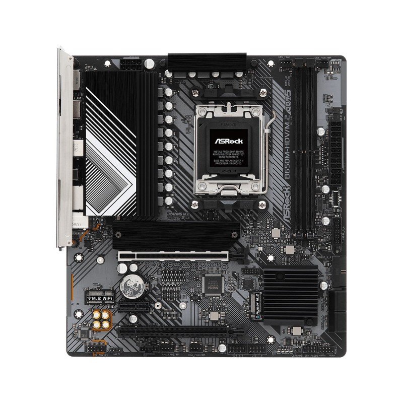Asrock B650M-HDV/M.2 AMD B650 Socket AM5 micro ATX Asrock B650M-HDV/M.2 AMD B650 Socket AM5 micro ATX