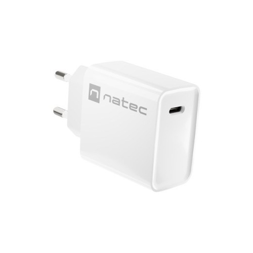 NATEC NETWORK CHARGER RIBERA USB-C 20W PD WHITE NATEC NETWORK CHARGER RIBERA USB-C 20W PD WHITE