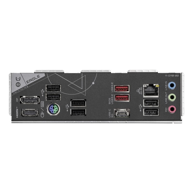 GIGABYTE B650 EAGLE Motherboard - Supports AMD Ryzen 9000 CPUs, 12+2+2 Phases Digital VRM, up to 7600MHz DDR5 (OC), 1xPCIe 5.0 + 2xPCIe 4.0 M.2, GbE LAN, USB 3.2 Gen2 GIGABYTE B650 EAGLE Motherboard - Supports AMD Ryzen 9000 CPUs, 12+2+2 Phases Digital VRM, up to 7600MHz DDR5 (OC), 1xPCIe 5.0 + 2xPCIe 4.0 M.2, GbE LAN, USB 3.2 Gen2