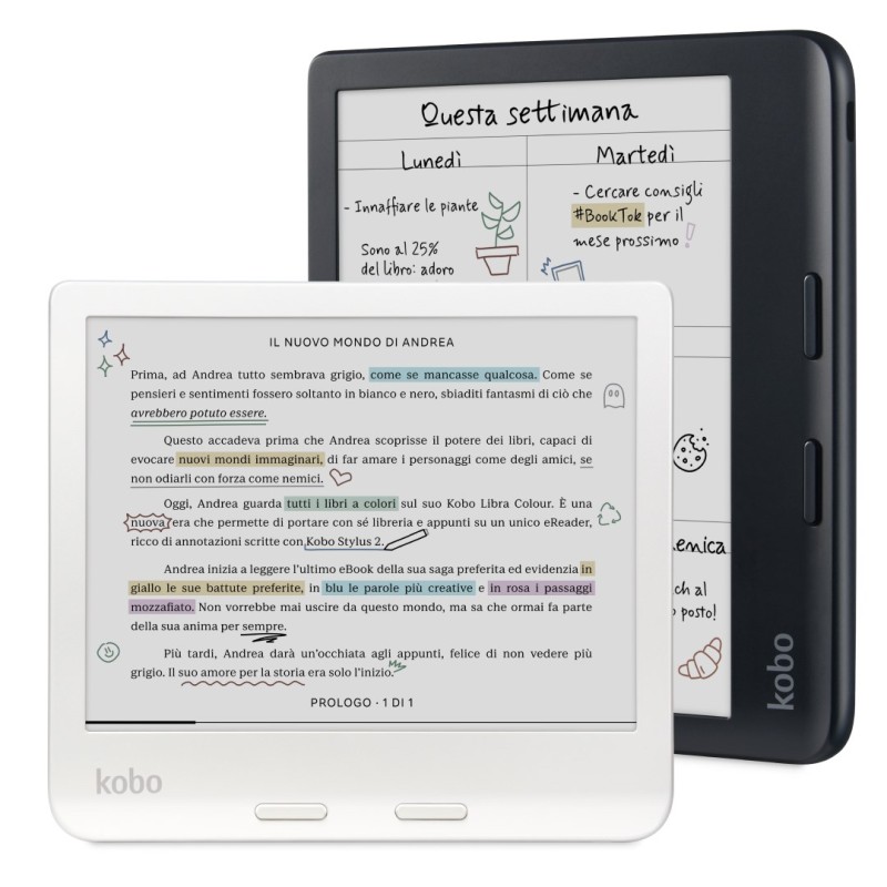 Rakuten Kobo Libra Colour e-book reader Touchscreen 32 GB Wi-Fi Black Rakuten Kobo Libra Colour e-book reader Touchscreen 32 GB Wi-Fi Black