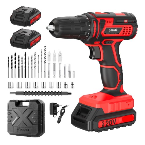 CASALS CID2051BCA 20V cordless hammer drill/driver CASALS CID2051BCA 20V cordless hammer drill/driver
