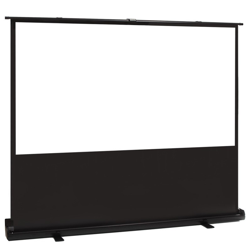 Maclean MC-213 Portable Projection Screen, Compact, Floor, 100
