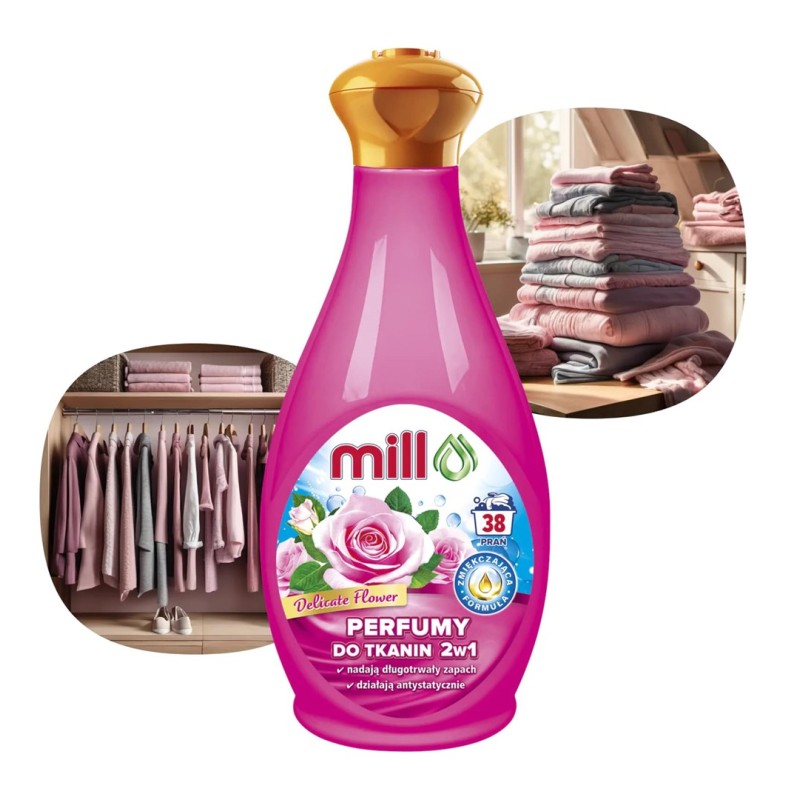 MILL Fabric Perfume - Delicate Flower 760 ml MILL Fabric Perfume - Delicate Flower 760 ml