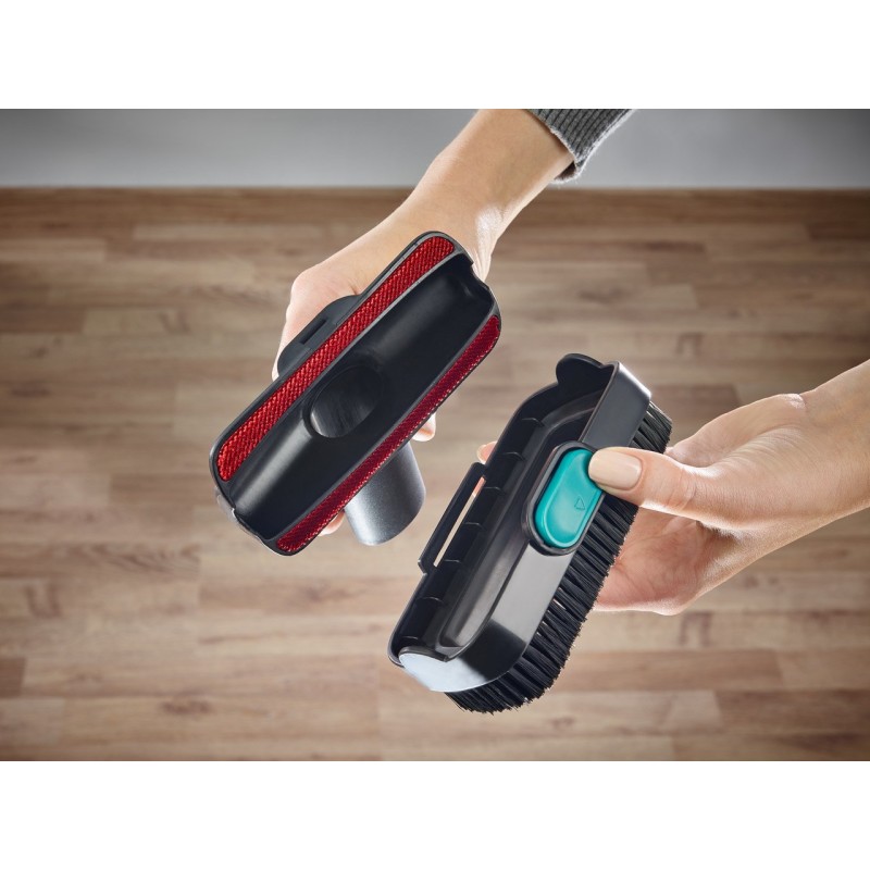 Leifheit PowerVac 2in1 2-in-1 stick vacuum Battery Dry Cyclonic Bagless Black, Blue, White