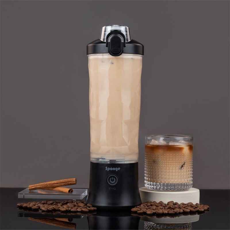 Sponge Cordless cup blender 0.6l Black Sponge Cordless cup blender 0.6l Black