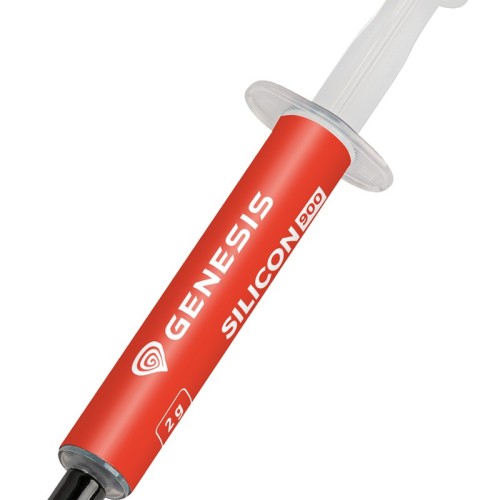 GENESIS Silicon 900 heat sink compound Thermal paste 12.8 W/m·K 2 g GENESIS Silicon 900 heat sink compound Thermal paste 12.8 W/m·K 2 g