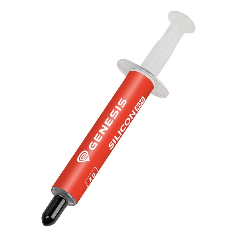 GENESIS Silicon 900 heat sink compound Thermal paste 12.8 W/m·K 2 g GENESIS Silicon 900 heat sink compound Thermal paste 12.8 W/m·K 2 g
