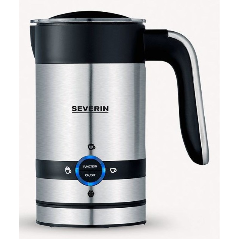Severin SM 3584 milk frother/warmer Automatic Black, Stainless steel