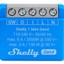 SHELLY 1 Mini Gen4 Smart switch Blue 2 pcs