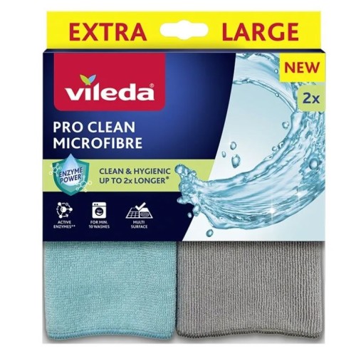 Universal cloth with enzymes Vileda Pro Clean 2 pcs.