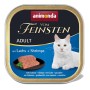 ANIMONDA Vom Feinsten Adult Salmon with shrimp - wet cat food - 100g