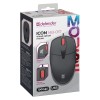 MOUSE DEFENDER ICON MB-057 OPTICAL 1000dpi 3P BLACK SILENT CLICK MOUSE DEFENDER ICON MB-057 OPTICAL 1000dpi 3P BLACK SILENT CLICK