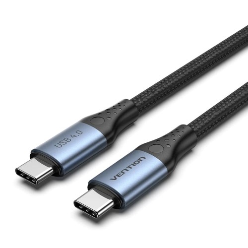 Vention USB 4.0 5A 40Gbps USB-C to C cable, braided, 1m Vention USB 4.0 5A 40Gbps USB-C to C cable, braided, 1m