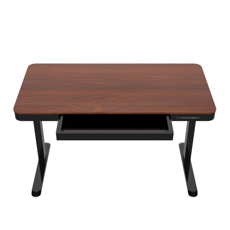 ACTIVEJET desk with electric height adjustment 140x70 ET119W-C black/walnut ACTIVEJET desk with electric height adjustment 140x70 ET119W-C black/walnut