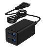 Gembird TA-UC-2A2C-PD65-01-BK mobile device charger Laptop, Smartphone Black AC Fast charging Indoor Gembird TA-UC-2A2C-PD65-01-BK mobile device charger Laptop, Smartphone Black AC Fast charging Indoor
