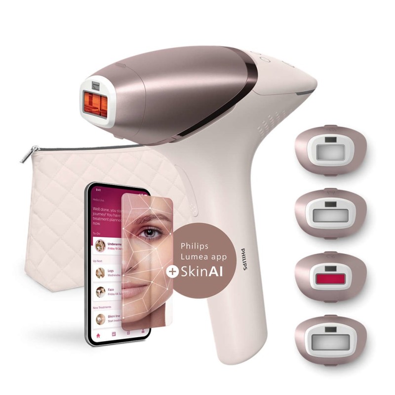 Philips BRI977/00 light hair remover Intense pulsed light (IPL) Pink gold Philips BRI977/00 light hair remover Intense pulsed light (IPL) Pink gold