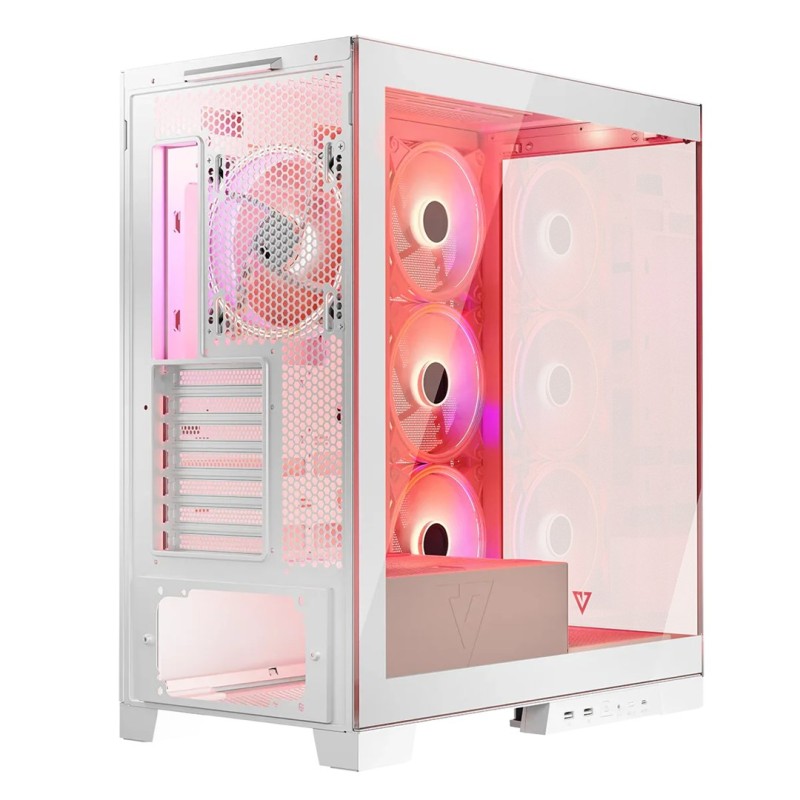MODECOM Volcano SPACE APEX ARGB MIDI USB 3.0 X 2 CYPE-C white MODECOM Volcano SPACE APEX ARGB MIDI USB 3.0 X 2 CYPE-C white