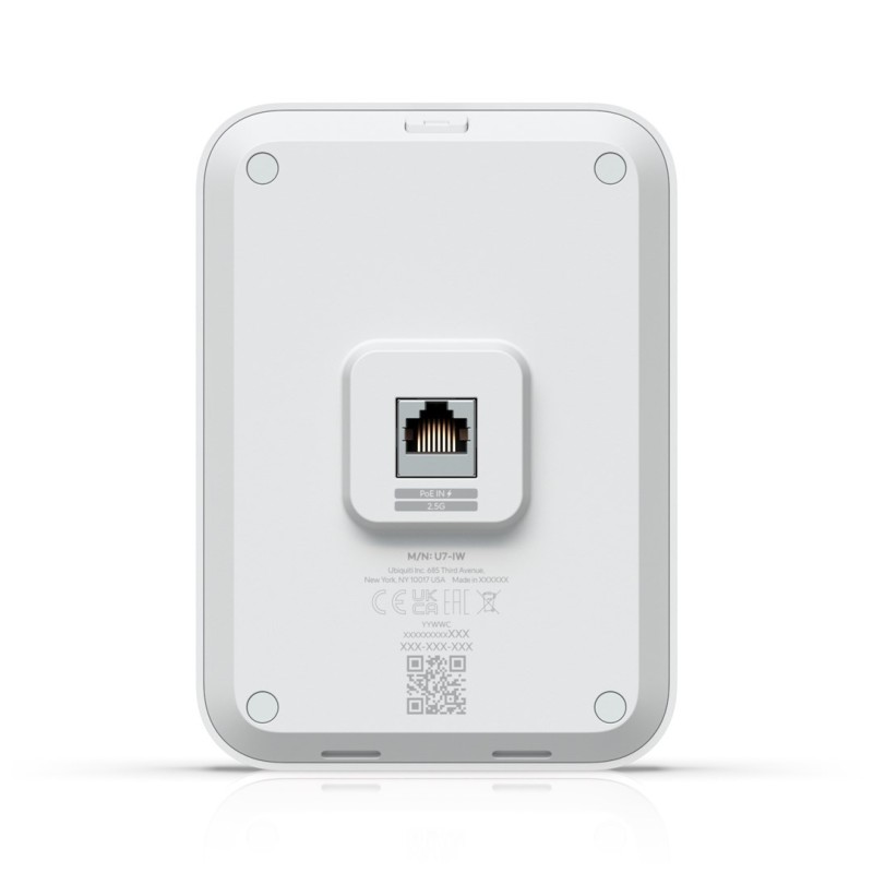 Ubiquiti U7 In-Wall 4300 Mbit/s White Power over Ethernet (PoE) Ubiquiti U7 In-Wall 4300 Mbit/s White Power over Ethernet (PoE)