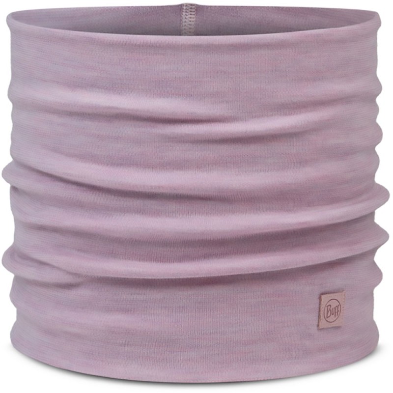 Buff Heavyweight Merino Wool Multifunctional scarf Lilac