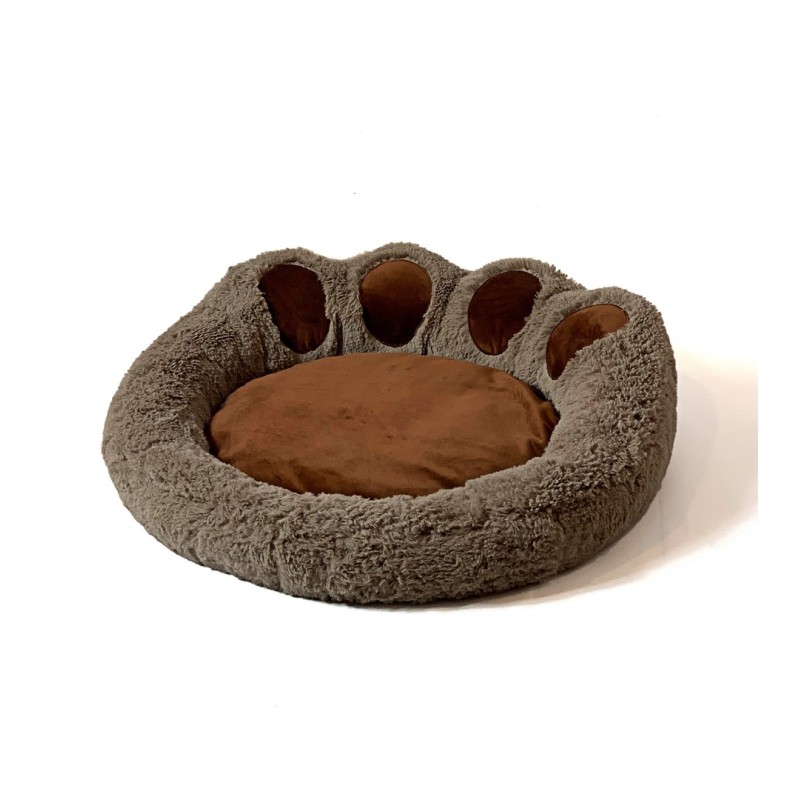 GO GIFT Dog and cat bed XL - brown - 75x75 cm GO GIFT Dog and cat bed XL - brown - 75x75 cm