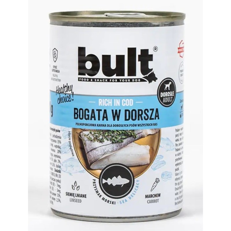 BOZITA Purely kurczak z dzikiem pasztecik z kawałkami mięsa 370g