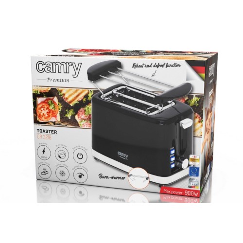 Camry CR 3218 black toaster