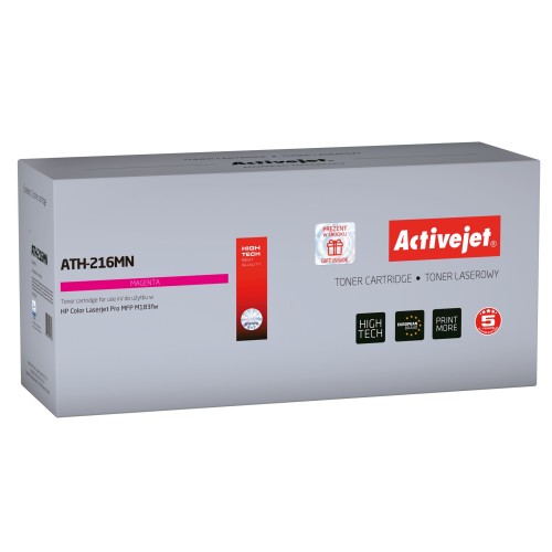 Activejet ATH-216MN toner cartridge for HP printers, Replacement HP 216A W2413A; Supreme; 850 pages; magenta, with chip Activejet ATH-216MN toner cartridge for HP printers, Replacement HP 216A W2413A; Supreme; 850 pages; magenta, with chip