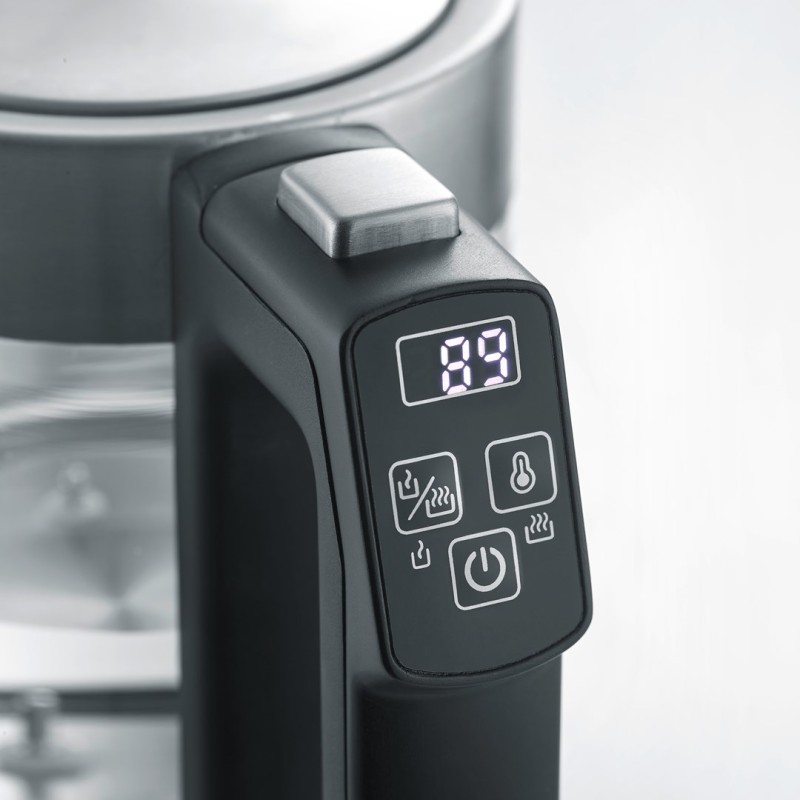 Severin WK 3458 electric kettle 0.5 L 1100 W Black, Transparent Severin WK 3458 electric kettle 0.5 L 1100 W Black, Transparent