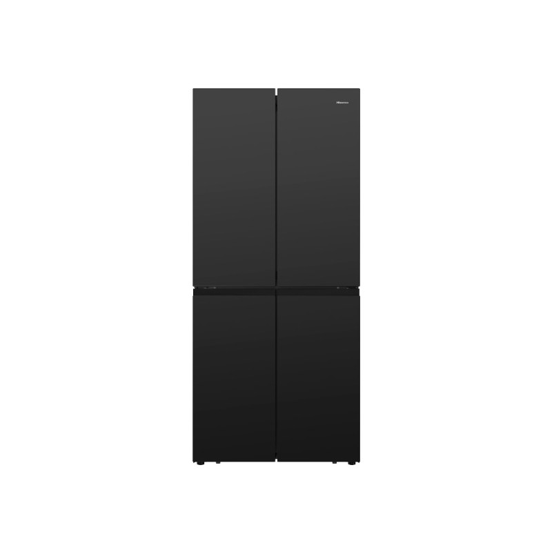 Hisense RQ563N4GB1 side-by-side refrigerator Freestanding 454 L F Black