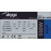 Akyga AK-B1-550 power supply unit 550 W 20+4 pin ATX ATX Grey